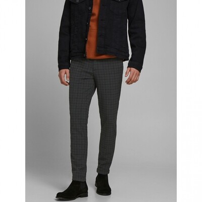 JJI MARCO JJCONNOR AKM 1038 DK GREY CHECK Dark Grey