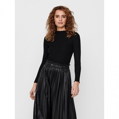ONLEMMA L/S HIGH NECK TOP NOOS JRS Black