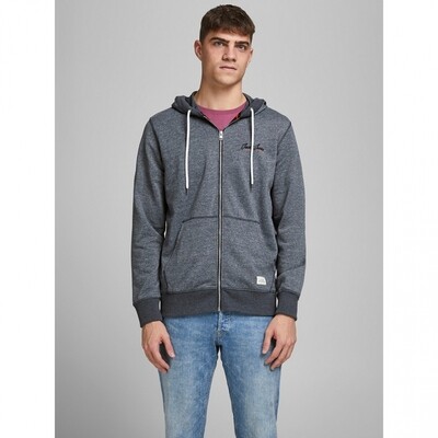 JORTONS SWEAT ZIP HOOD STS Navy Blazer/KNIT FIT