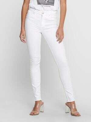 ONLBLUSH LIFE MID SK RAW ANK REA0730NOOS White