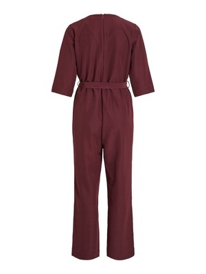 OBJNOVELLA 3/4 JUMPSUIT A LMT 10 Chocolate Truffle