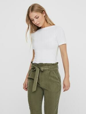VMPANDA MODAL S/S TOP GA NOOS Bright White