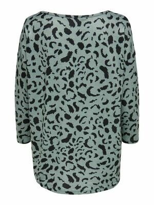 ONLELCOS 4/5 AOP TOP JRS NOOS Chinois Green/MOON D