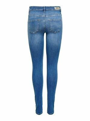ONLBLUSH LIFE MID SKINNY REA12187 NOOS Medium Blue Denim