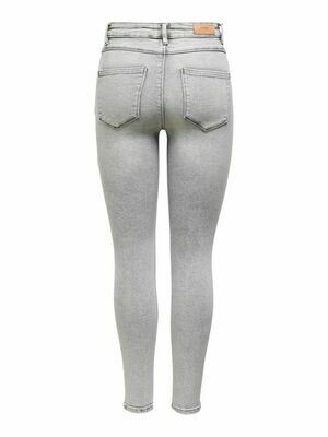 ONLMILA LIFE HW SK ANK BJ755 NOOS Light Grey Denim