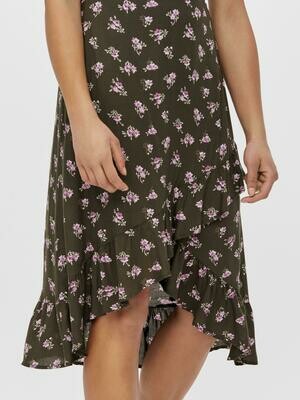 PCSILJY HW MIDI WRAP SKIRT KAC Forest Night/SIMPLE