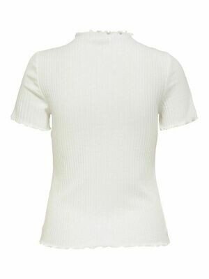 ONLEMMA S/S HIGHNECK TOP NOOS JRS Egret