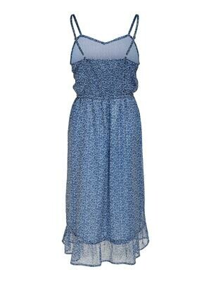 ONLADDIE LIFE SL PRINT DNM DRESS FF Dazzling Blue