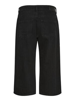 NMMANDY NW CULOTTE BERMUDA SHORTS BL Black Denim