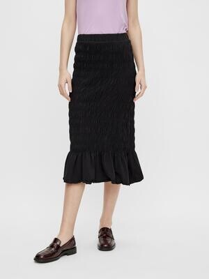 PCYNOA HW MIDI SKIRT D2D Black
