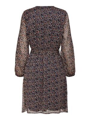ONLCERA 3/4 SHORT DRESS WVN NOOS Night Sky-POLLY DITSY