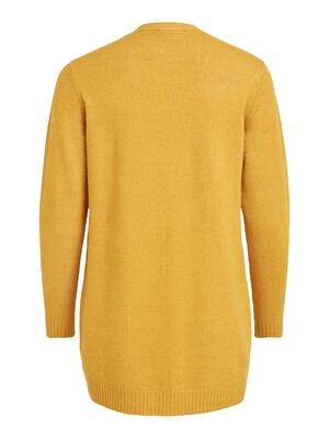 VIRIL OPEN L/S KNIT CARDIGAN - NOOS Chai Tea MELANGE