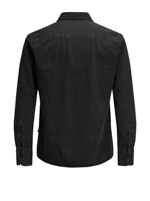 JJESHERIDAN SHIRT L/S NOOS Black Denim/Slim
