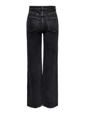 ONLJUICY HW WIDE LEG REA244 NOOS Black Denim/NAS244
