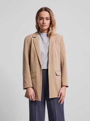 PCBOSSY LS LOOSE BLAZER NOOS Silver Mink
