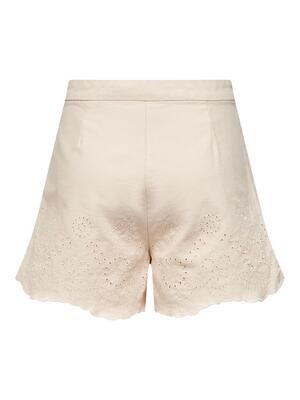 ONLELENA LIFE CROCHET SHORTS OTW  Moonbeam