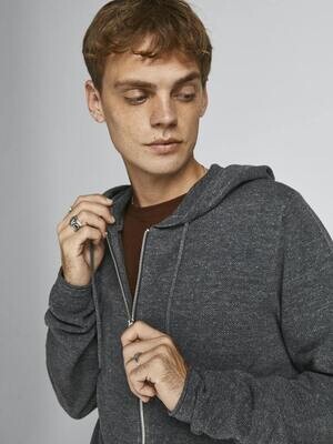 JJEHILL KNIT CARDIGAN NOOS Dark Grey Melange/Me