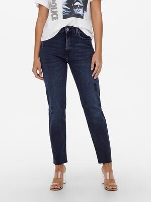 ONLEMILY HW ST RW CR AK MAE546 NOOS Blue Black Denim