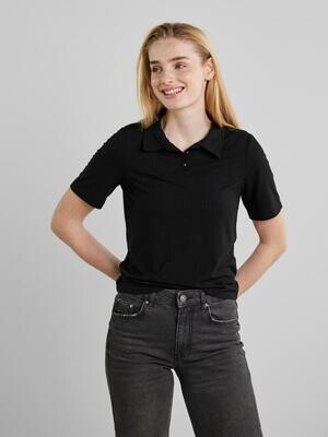 PCKYLIE SS POLO TEE NOOS Black