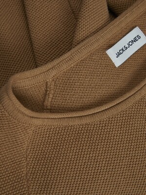 JJEHILL KNIT CREW NECK NOOS Rubber/Twisted