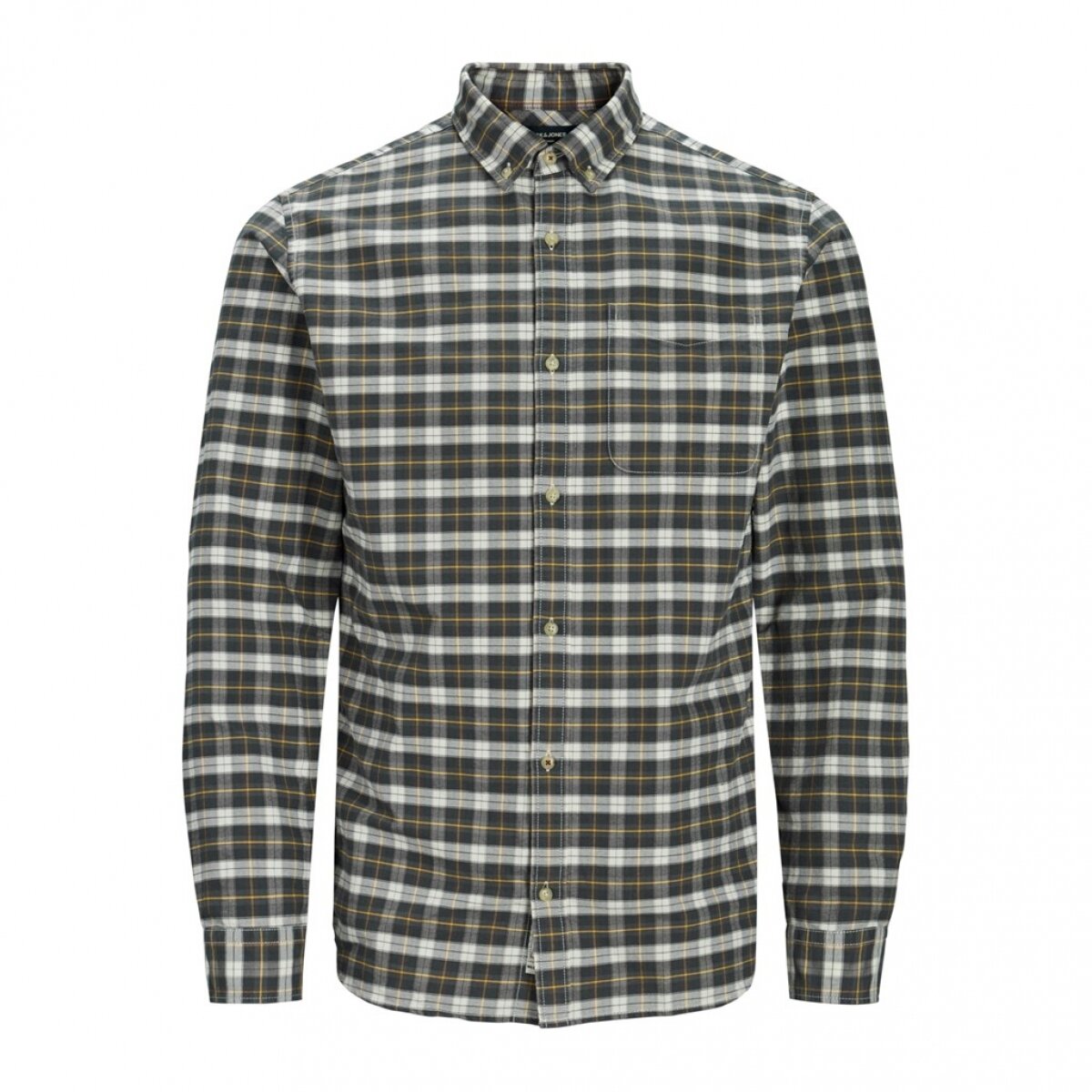 JPR BLUWYATT SHIRT L/S ONE POCKET Whisper White/SLIM F