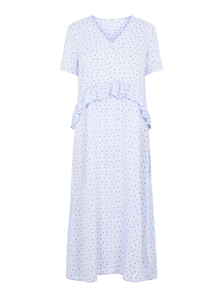 PCLINE SS DRESS D2D DMO airy blue