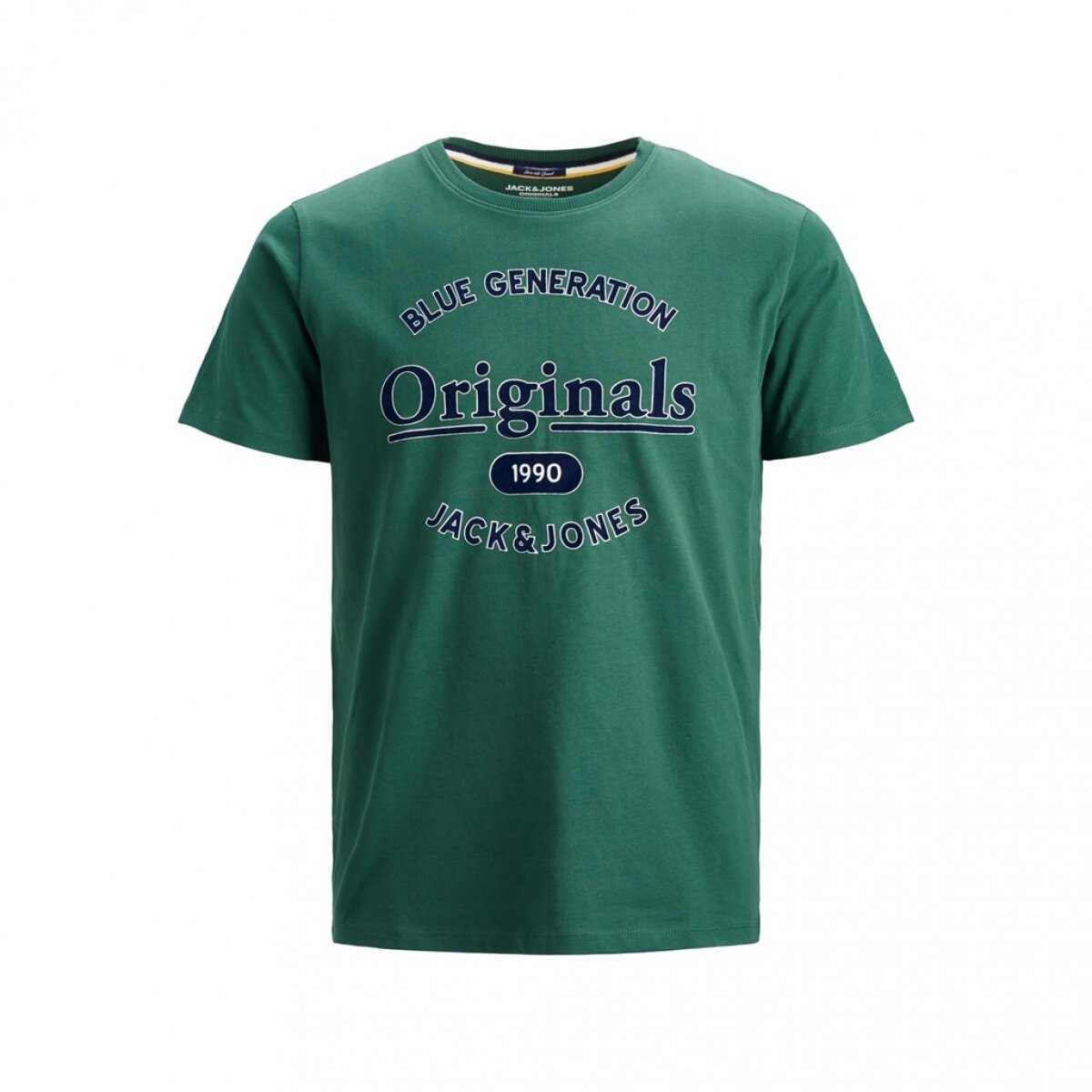JOR LARS TEE SSCREW NECK Trekking Green/REG.