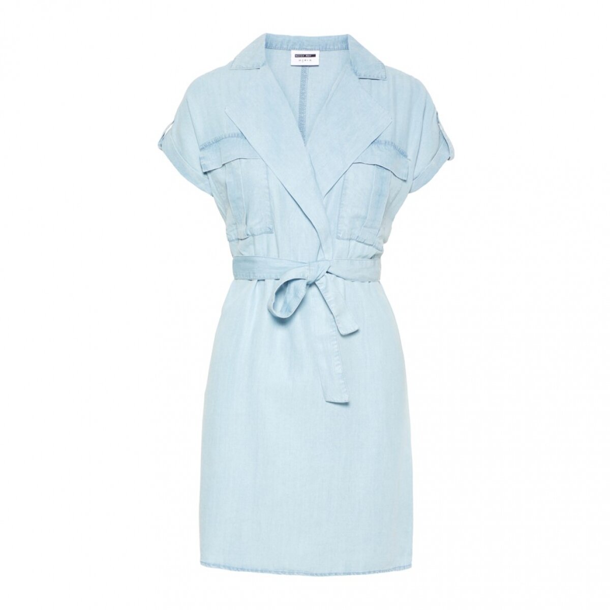 NMVERA S/S ENDI TENCEL SHIRT DRESS NOOS Light Blue Denim