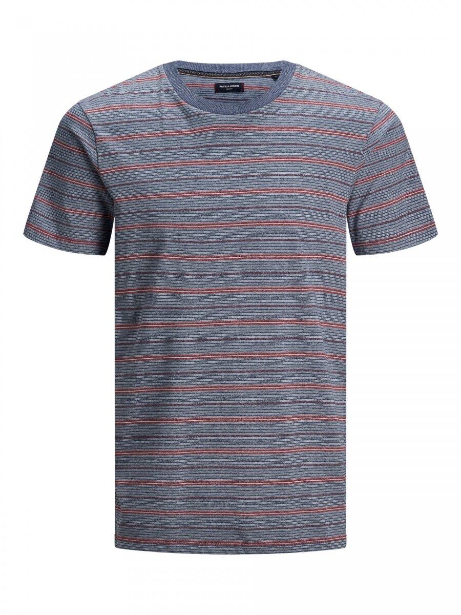 JPRCOLLIN BLU. TEE SS CREW NECK Denim Blue/SLIM