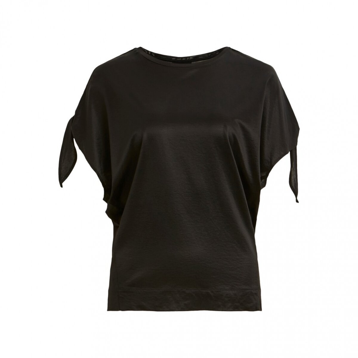 OBJPALIA S/S TOP Black