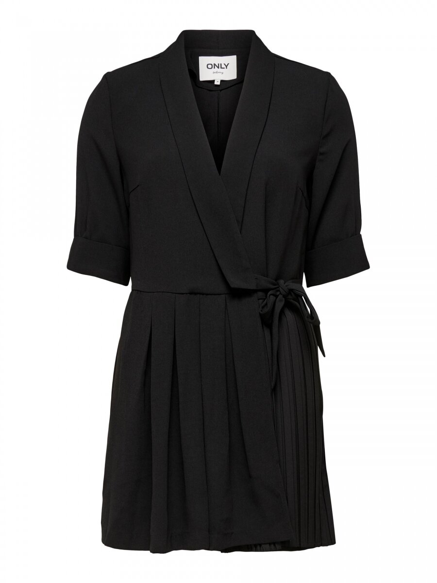 ONLHYACINT-LEDA 2/4 PLAYSUIT TLR Black