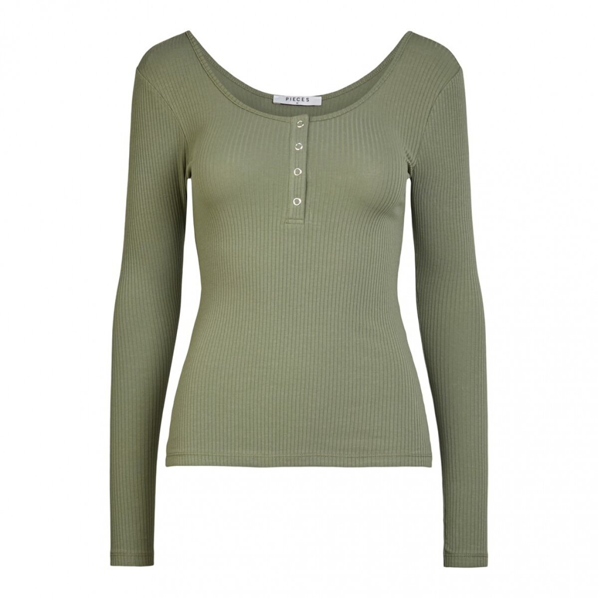 PCKITTE LS TOP NOOS BC Deep Lichen Green