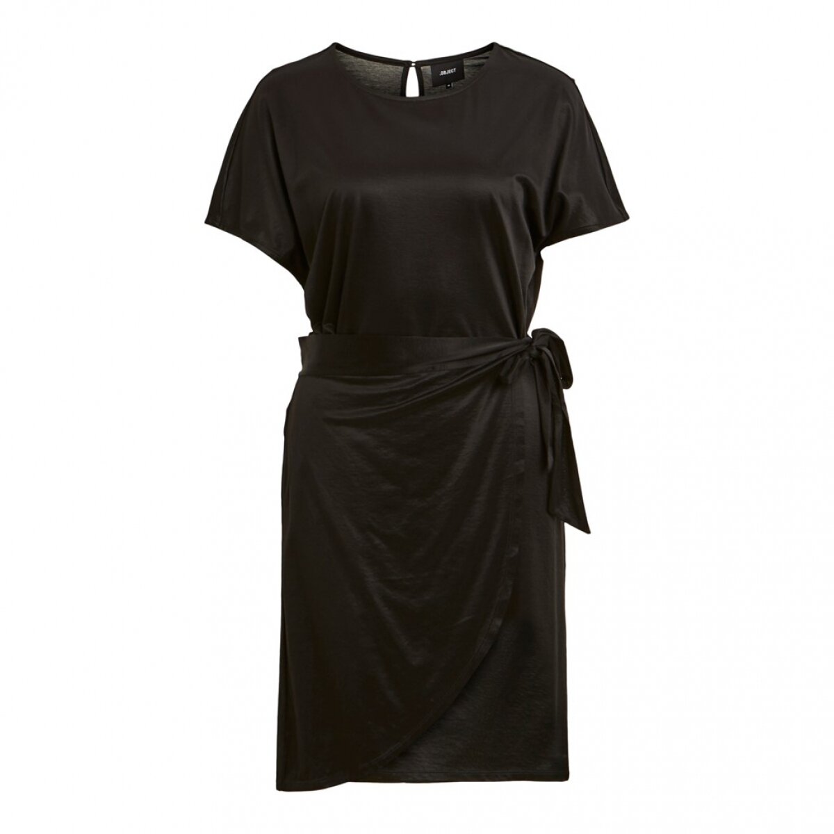 OBJPALIA S/S DRESS Black