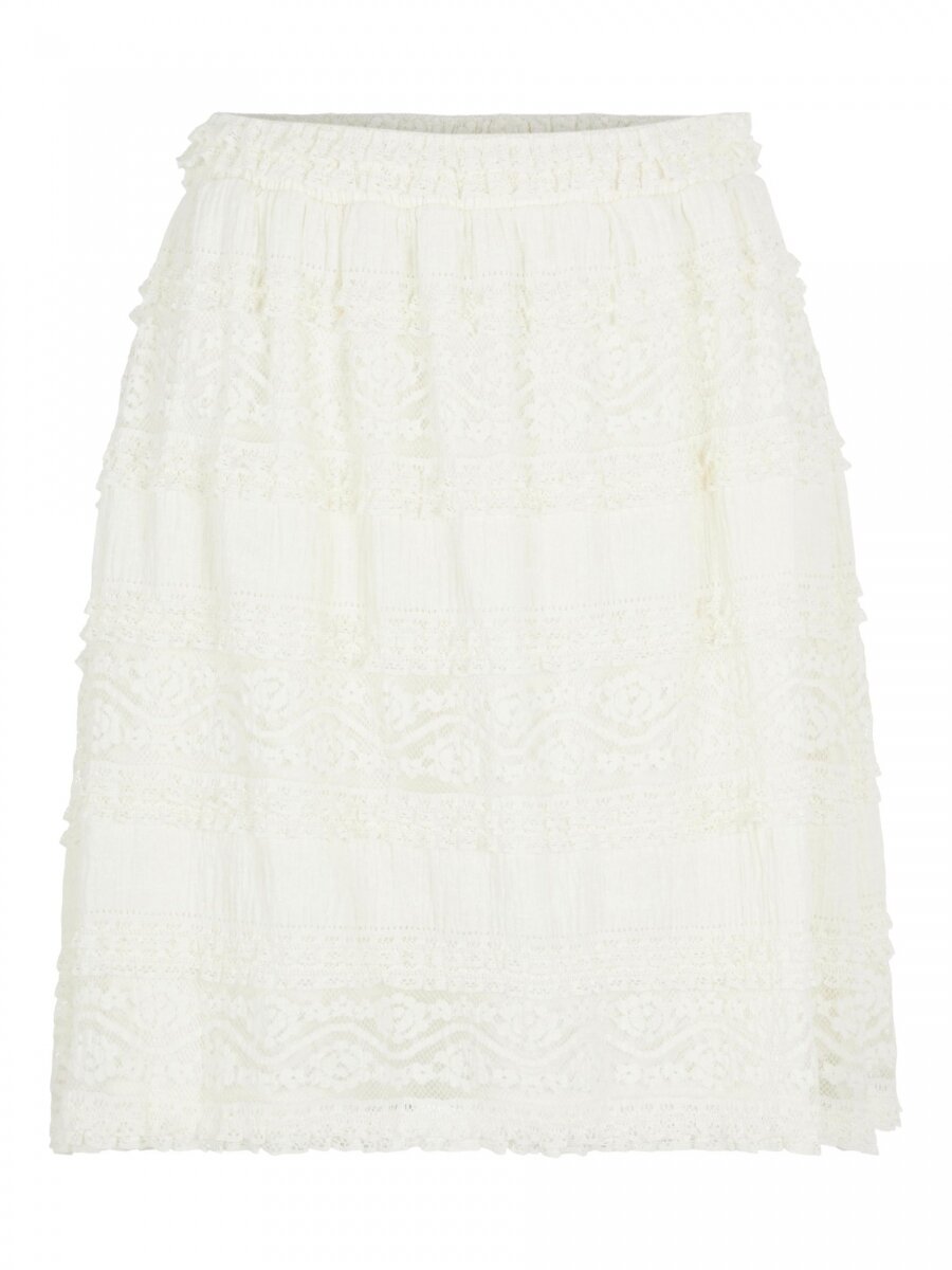 PCAMBER HW SKIRT BC Cloud Dancer