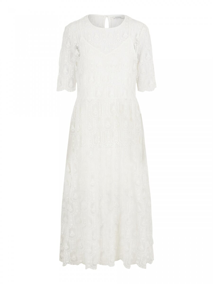PCAYUNINE 2/4 DRESS Bright White