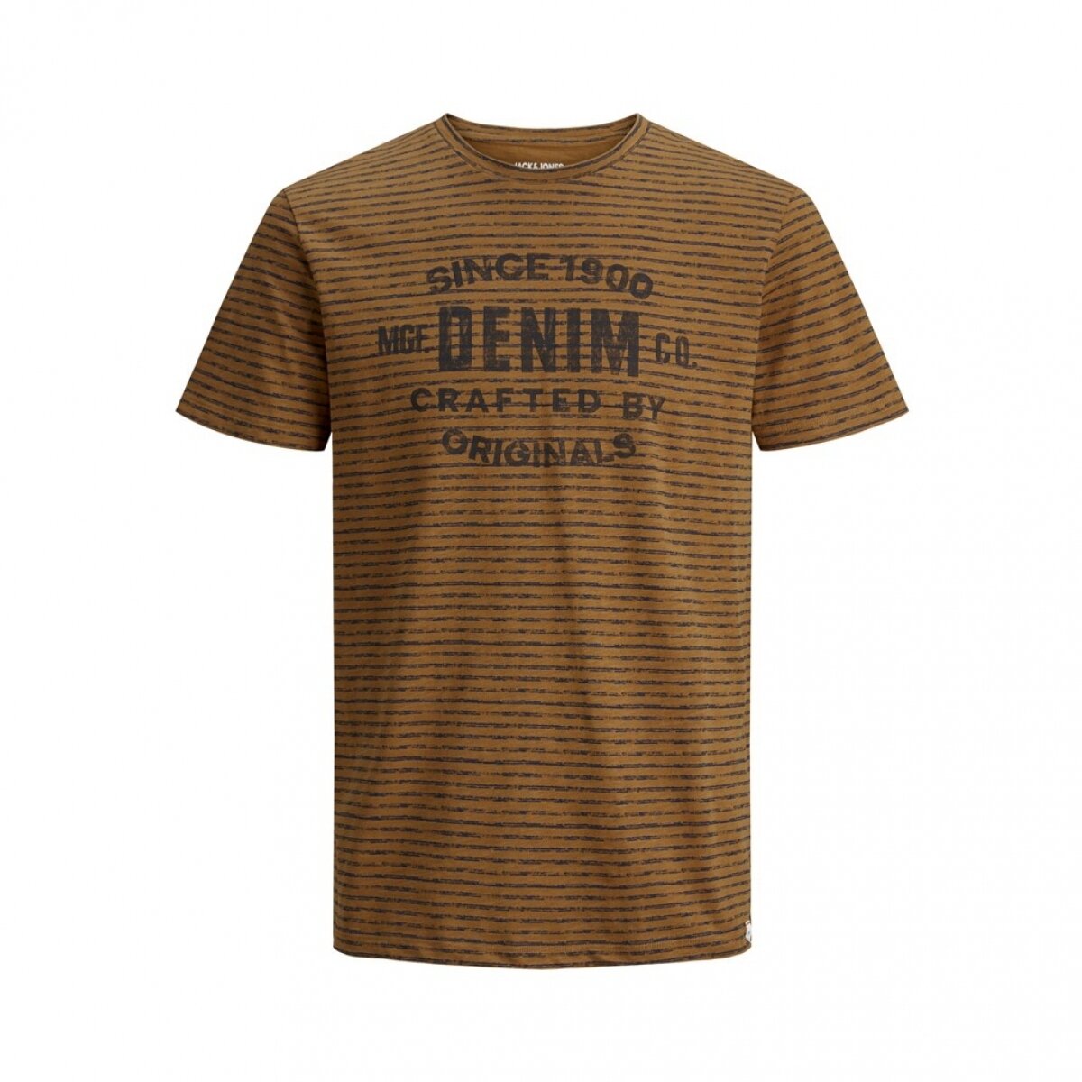 JOR REVERSE STRIPE TEE SS CREW NECK Rubber/REG