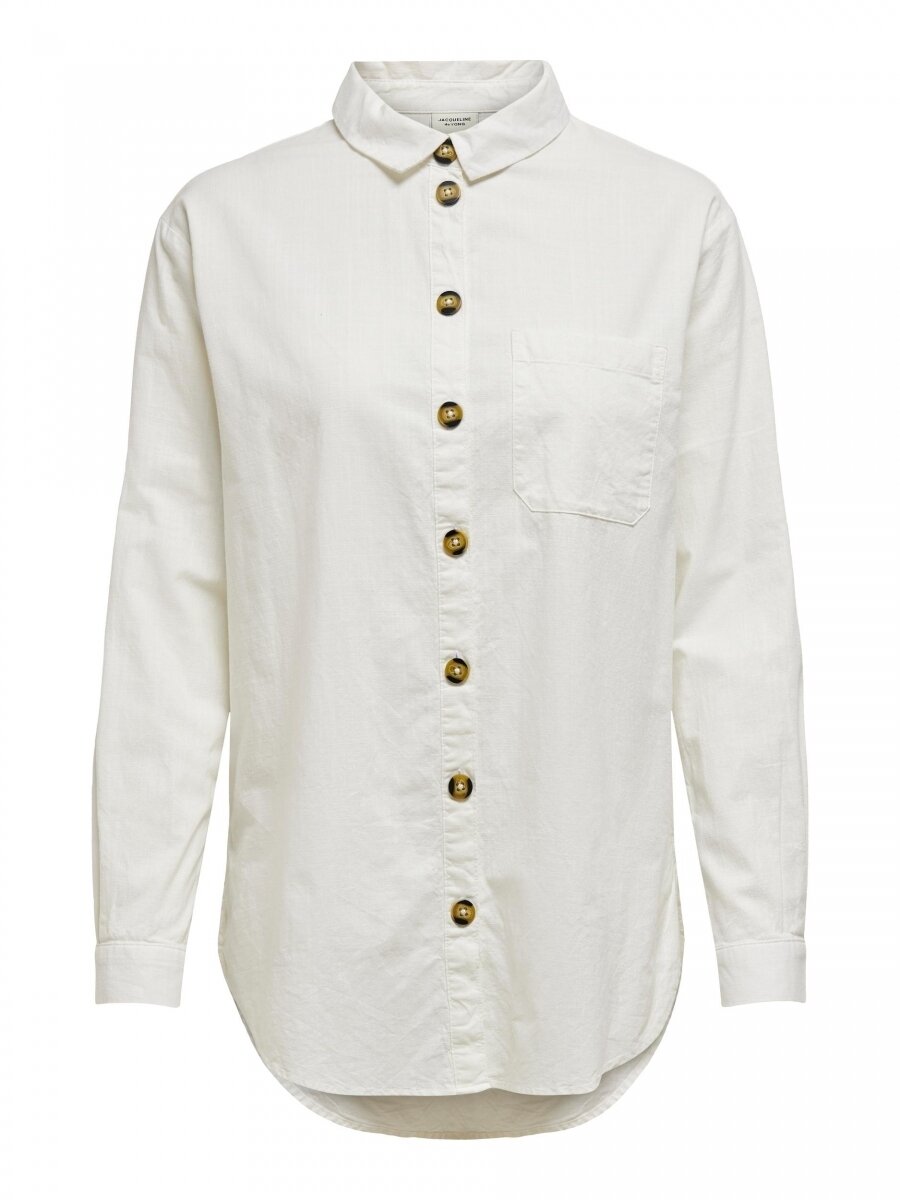 JDYTULIA L/S LOOSE SHIRT WVN Cloud Dancer