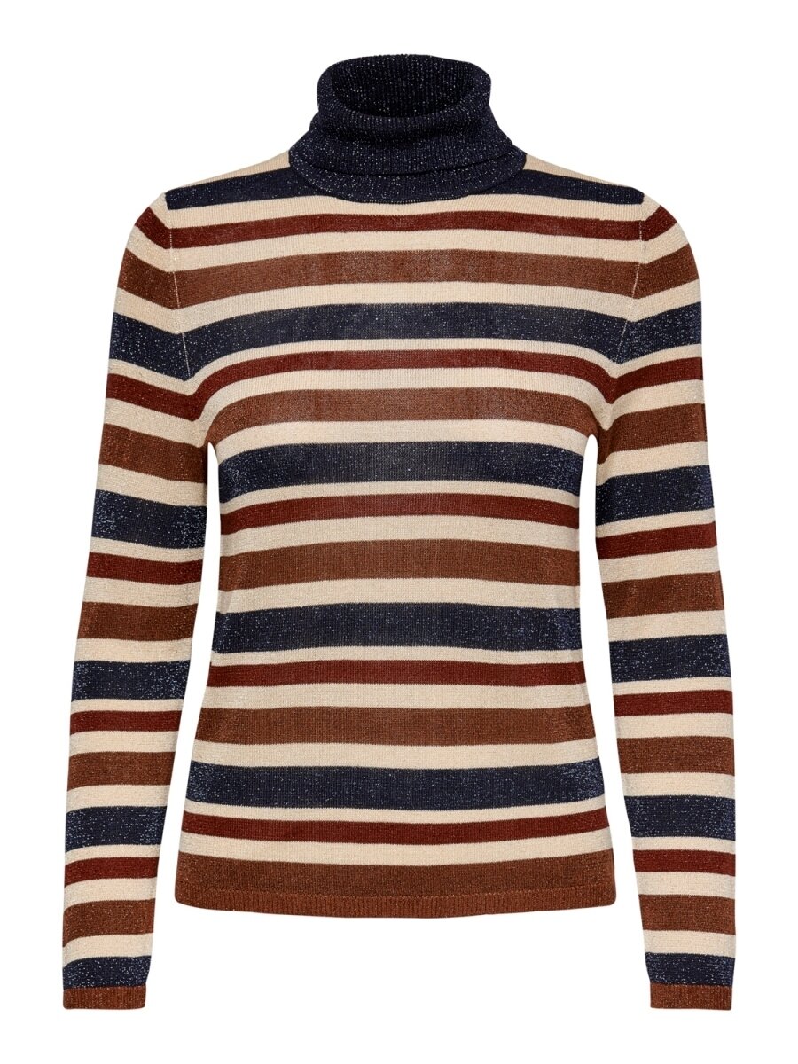 ONLMEGAN L/S ROLLNECK PULLOVER CC KNT Frosted Almond/DTM G