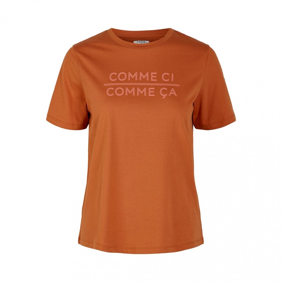 PCSANICCA SS TEE BC Sunburn/PRINT