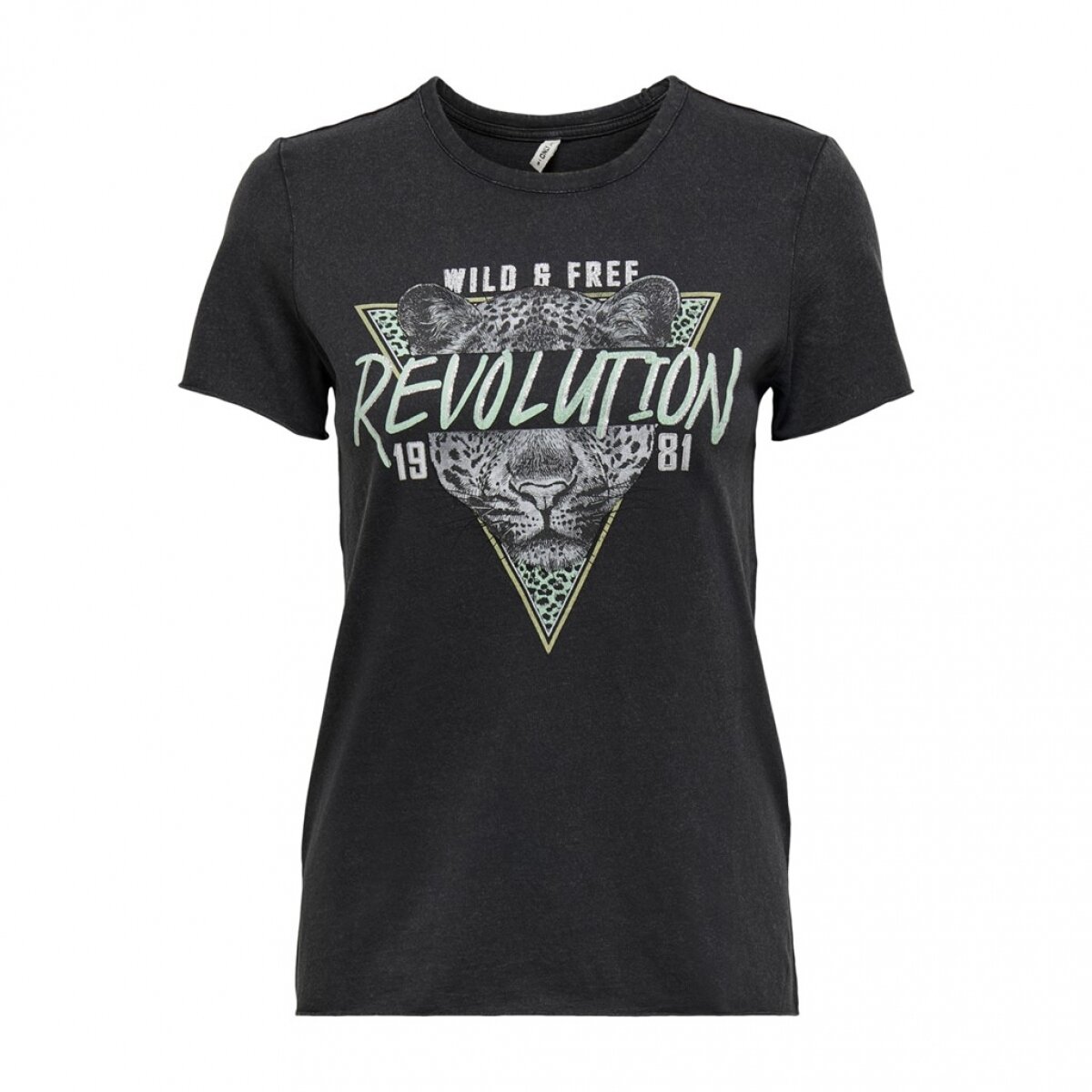 ONLLUCY LIFE REG S/S NL TOP BOX JRS Black-Revolution