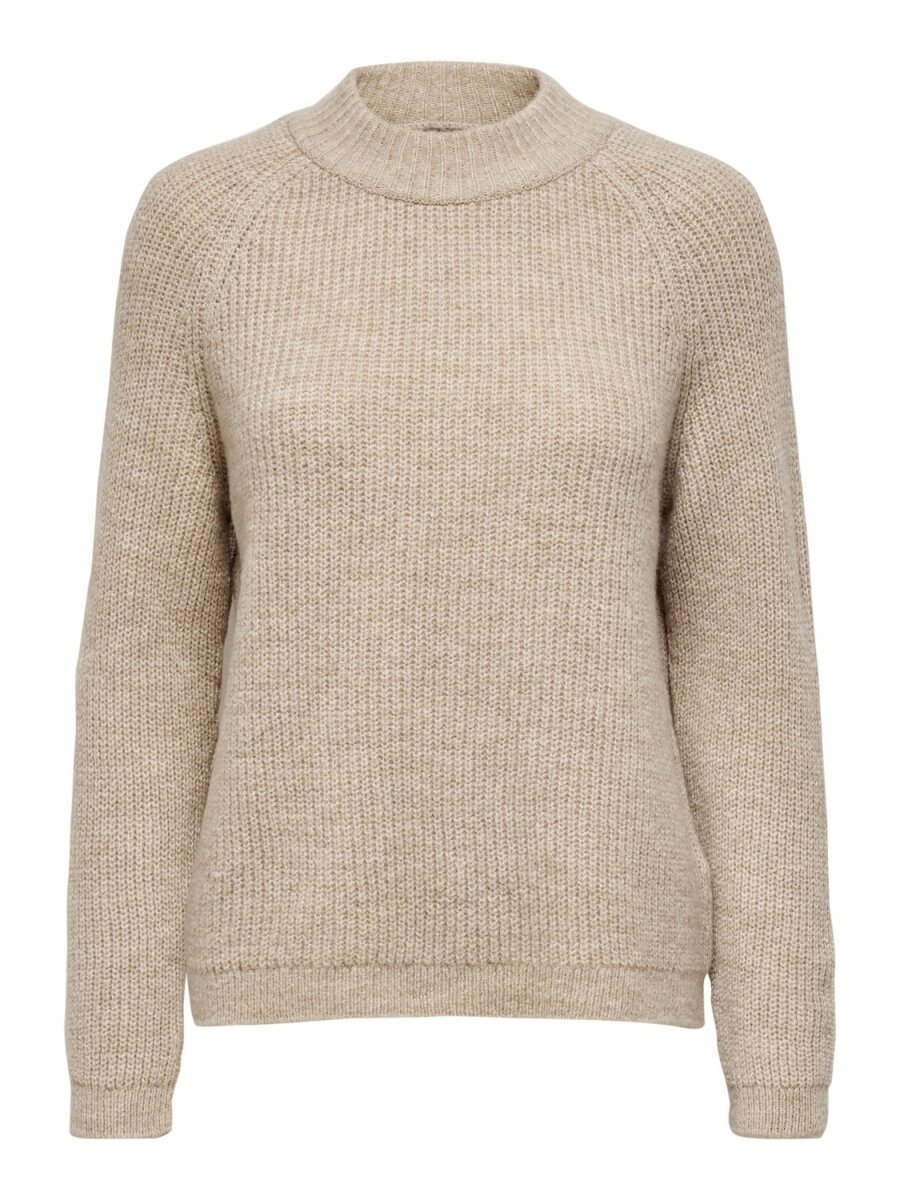 ONLJADE L/S PULLOVER KNT NOOS Whitecap Gray/W. MEL