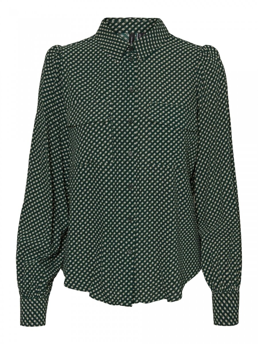 VMESTHER LS SHIRT GA AOP #7 Pine Grove/EA