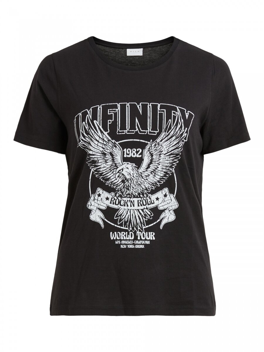 VIVULKAN T-SHIRT/KA Black/white