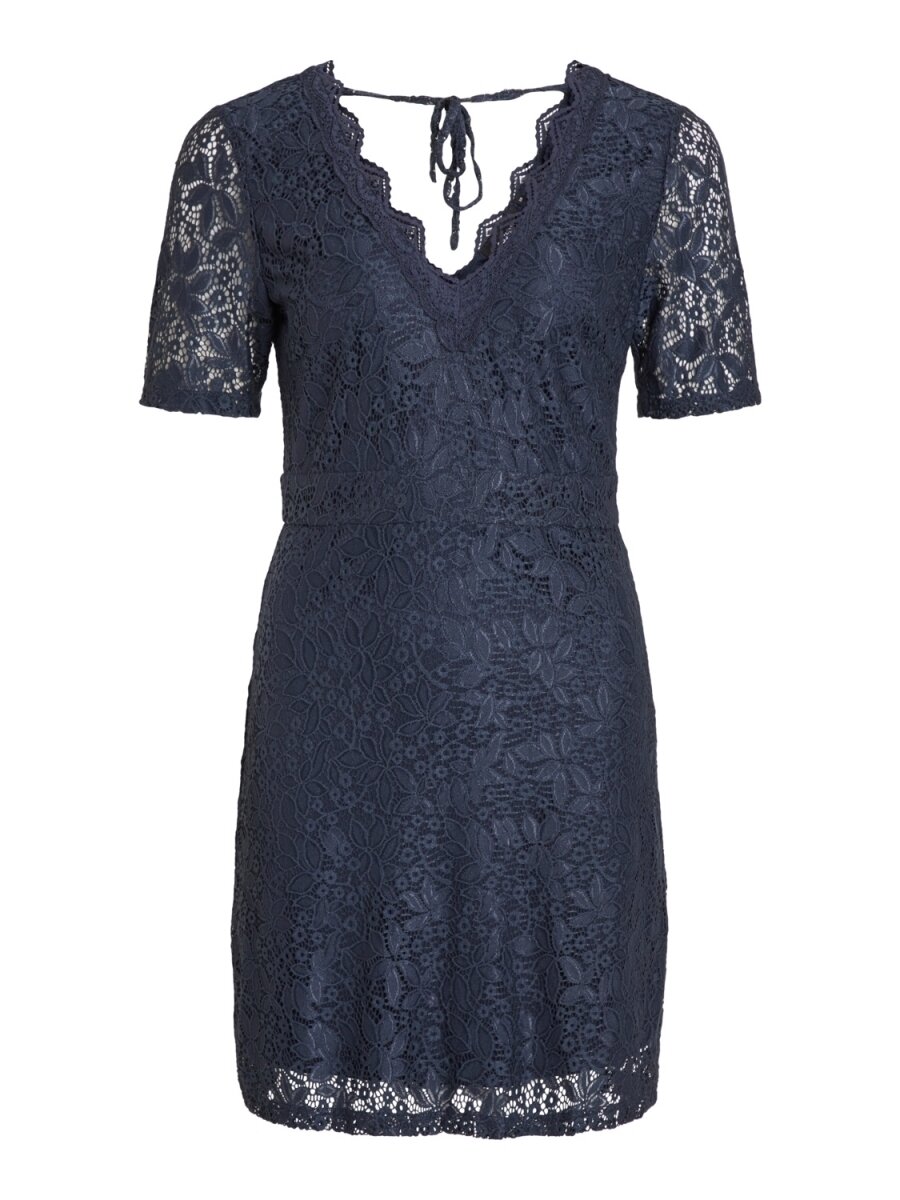 OBJTAYLOR S/S LACE DRESS A F Sky Captain