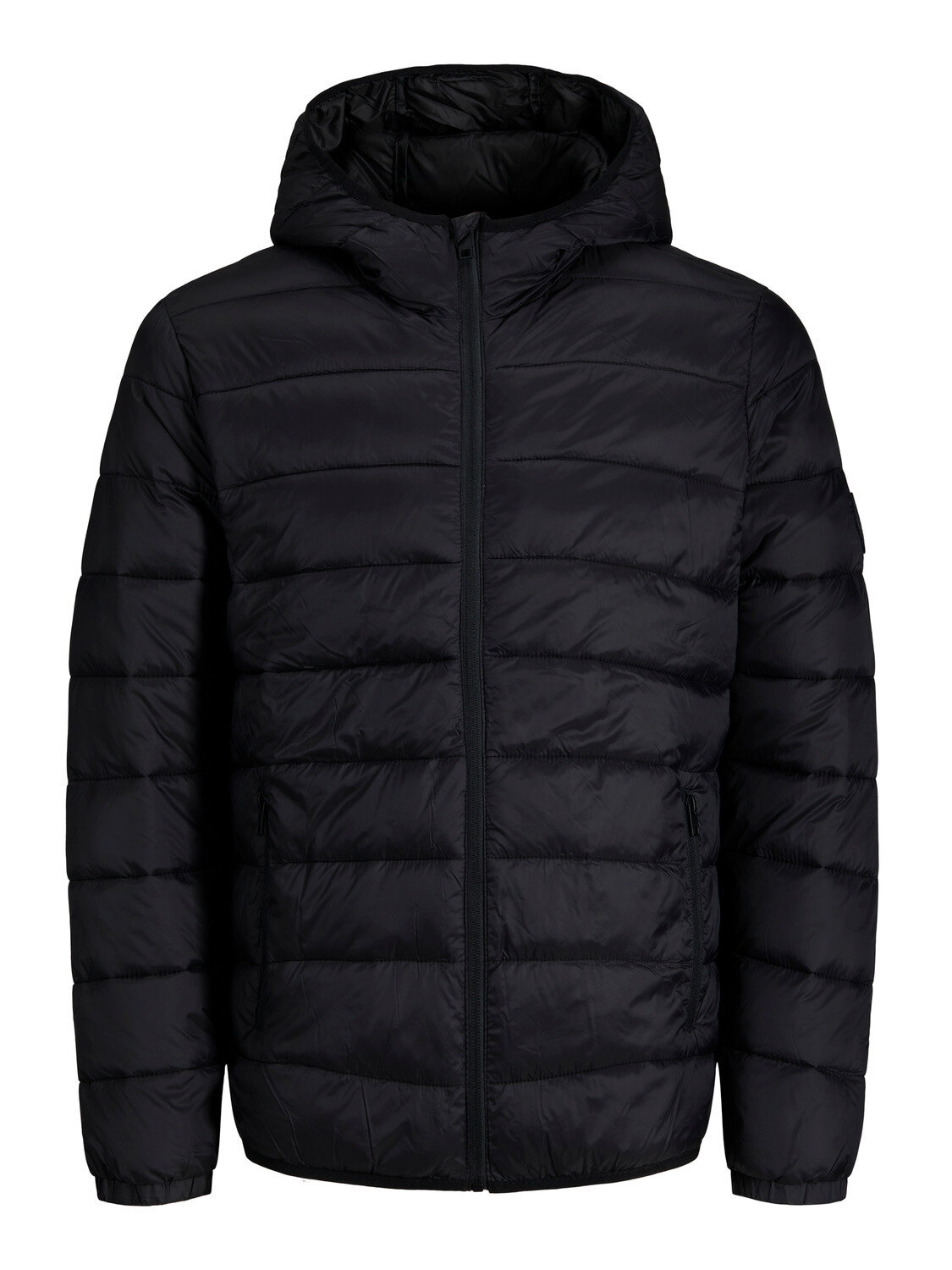 JJEMAGIC PUFFER HOOD STS Black