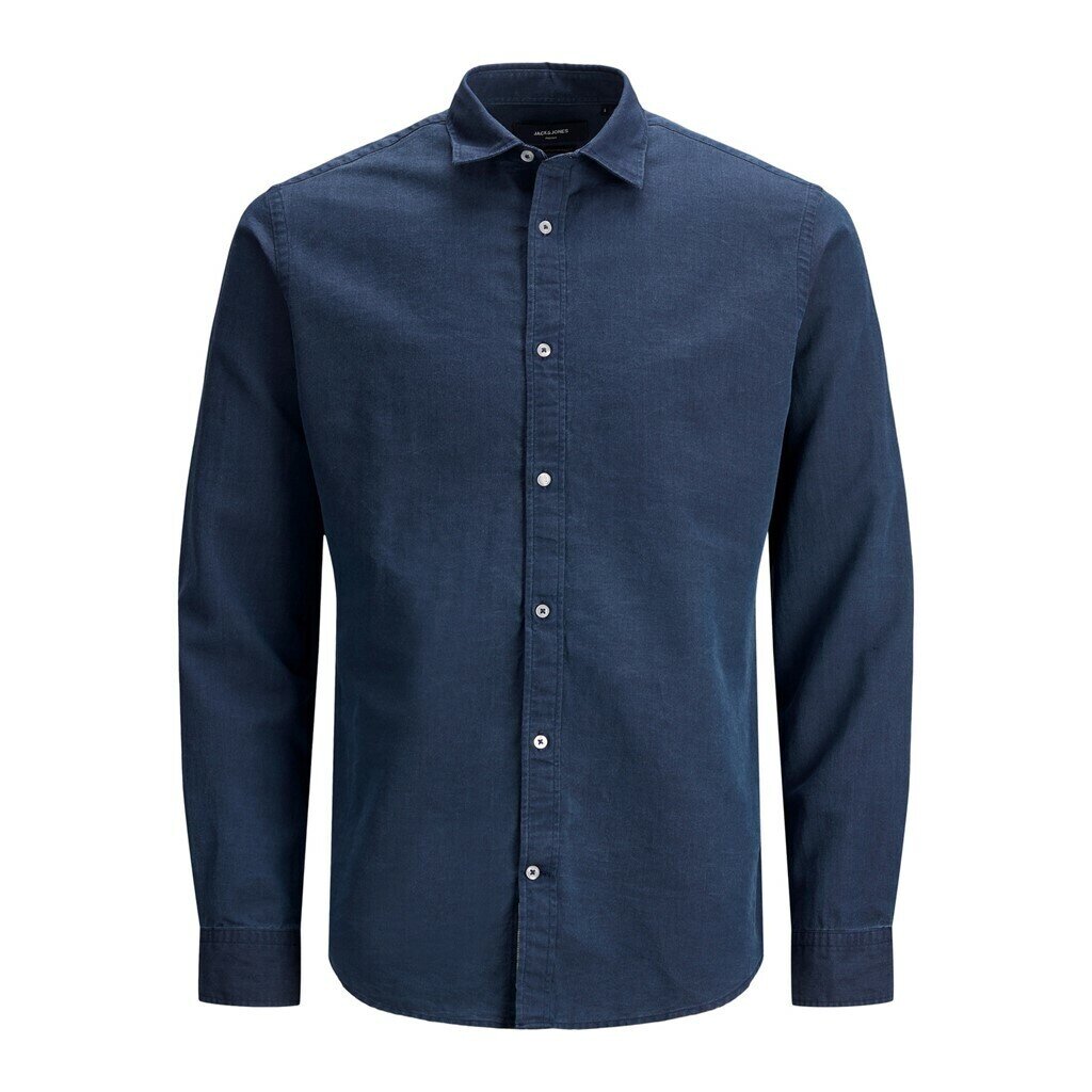 JPR BLUFANO SHIRT L/S Navy Blazer/KNIT FIT