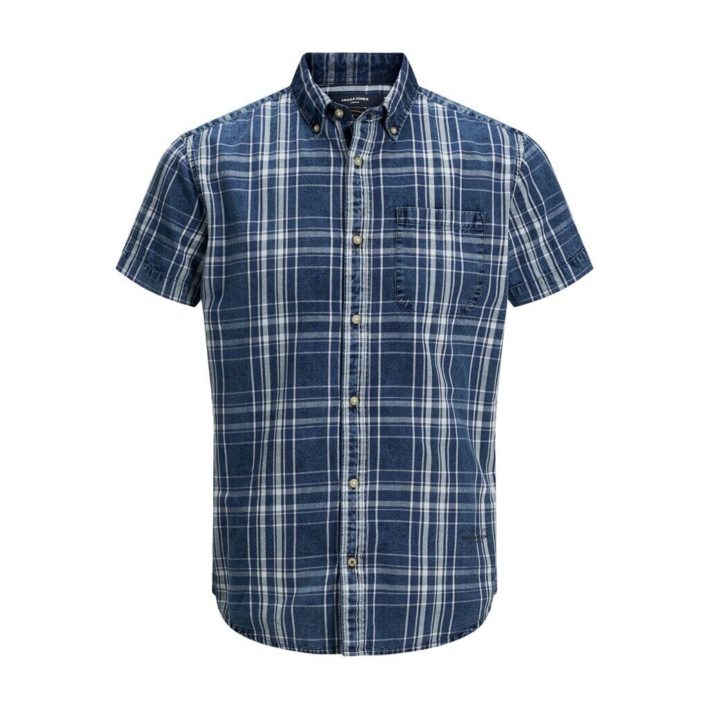 JPR BLUJAXON SHIRT S/S ONE POCKET Denim Blue/SLIM FIT