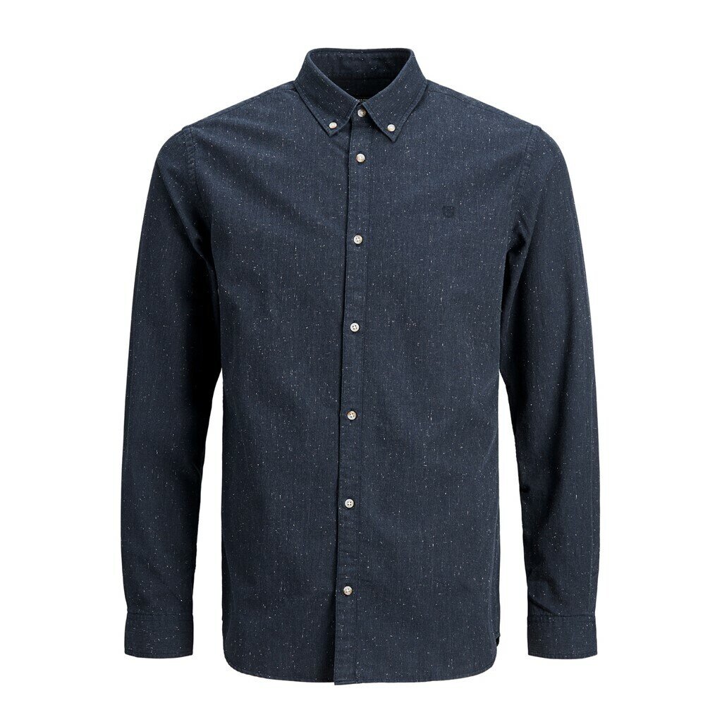 JPR BLALOGO AUTUMN SHIRT L/S STS Navy Blazer/KNIT FIT