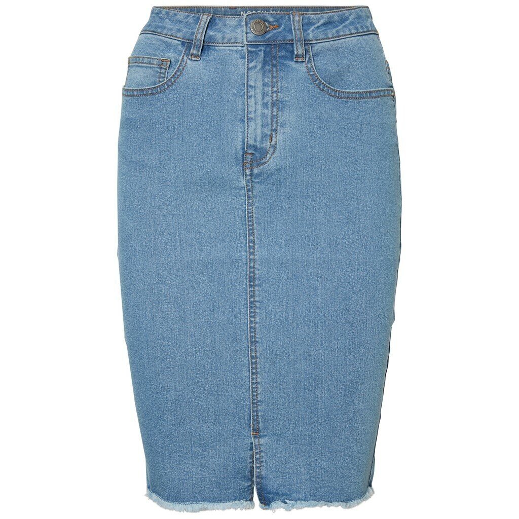 NMBE LEXI HR MB PENCIL DENIM SKIRT NOOS Medium Blue Denim