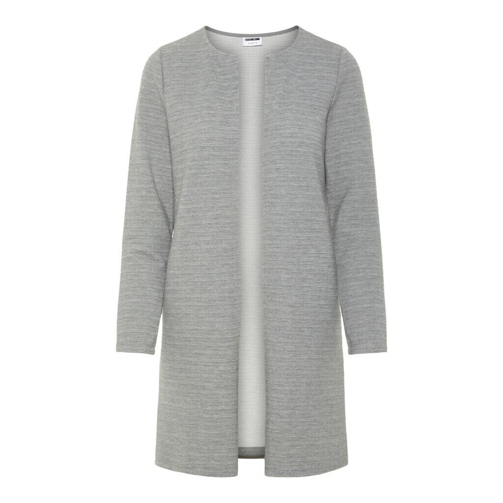 NMOLA LONG SLEEVE POCKET CARDIGAN NOOS Medium Grey Melange